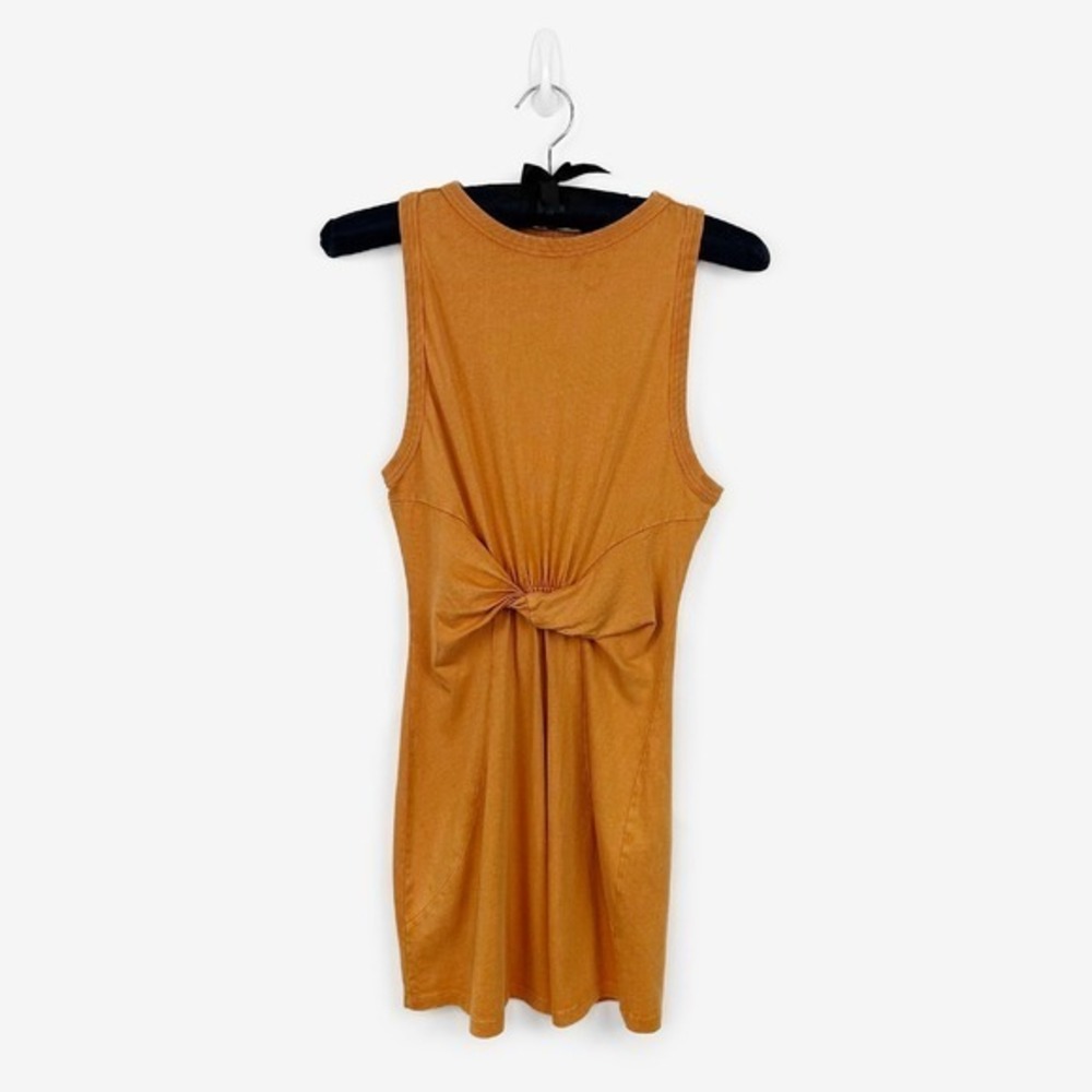 L*SPACE Seaview Mini Dress Size XS Brown Cotton Beach Cover Up Summer